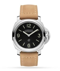 Panerai Luminor Men Automatic Black Calf Watch PAM01086