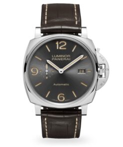 Panerai Luminor Due Men Automatic Black Alligator Watch PAM00943