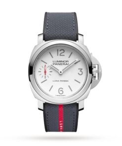 Panerai Luminor Men Automatic White Fabric Watch PAM01342