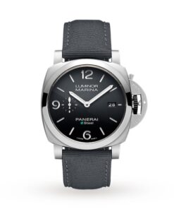 Panerai Luminor Men Automatic Grey Resin Watch PAM01358